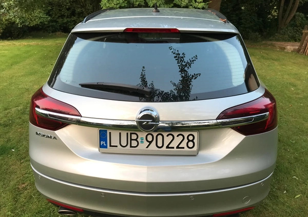 Opel Insignia cena 43500 przebieg: 81387, rok produkcji 2016 z Warszawa małe 121